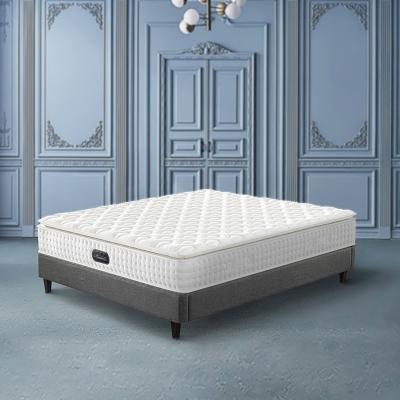 China Natural Latex 5 Star Hotel Sleep Rest Well Superior Natural LatexQueen Size Pocket Spring Bed Mattress for sale