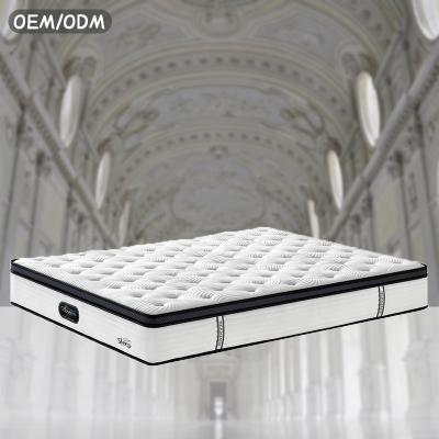 China Euro China Enterprise King Pocket Sprung Spring Asian Mattress Durable Top for sale