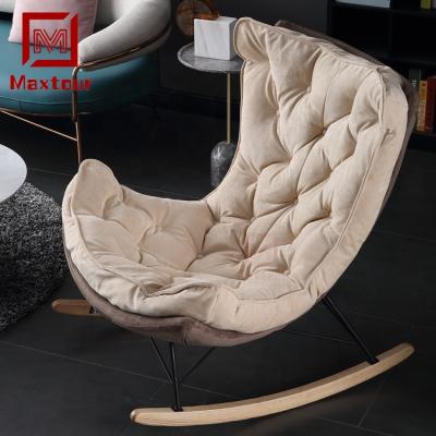 China Chesterfield SOFA Modern Simple Living Room Leisure Chair Sofa Rocking Chairs for sale