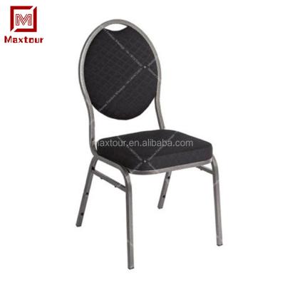 China Hotel Chair Foshan Wholesale Used Metal Stacking Banquet Chair for sale