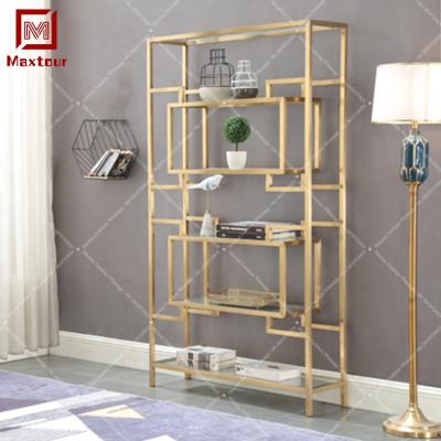 China Bar Furniture Wedding Event Furniture Wedding Furniture Metal Wall Hanging Wine Rack Stainless Steel Bar Layered Wine Shelf for sale