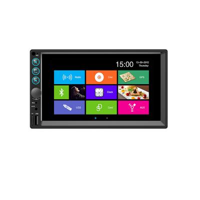 China High Performance Car Stereo 7 Inch Hd Touch Screen Video Car Mp5 Player Audio Colors Change Car Stereo for sale