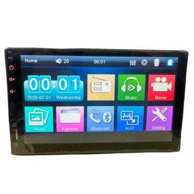 China Car Stereo Dual 6 Inch Touch Screen Car Stereo Dual Din 7 Din Reverse Camera Auto Radio RCA ISO Connector Car Mp5 Player for sale