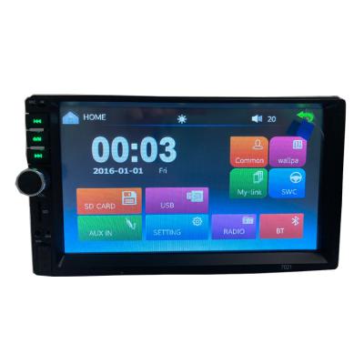 China Universal 7 Inch Car Radio Dual Din Mirror Link Car Sound Support USB Car Mp5 Video Player Stereo for sale