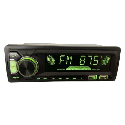 China Large Screen Stereo Colors Change Car Dual USB ID3 Audio Car Radio Hands Call ISO Connector Free Car Mp3 Player for sale