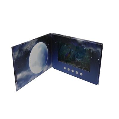 China Promotional LCD Size Video VCR Europe Advertising VCR Video Brochure Module Video Brochure Gift Vouchers for sale