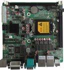 China Mini Itx Gigabyte Motherboard Intel PCH Chip 6 COM 9 USB PCIEx1 6 Slot 2×SATA for sale