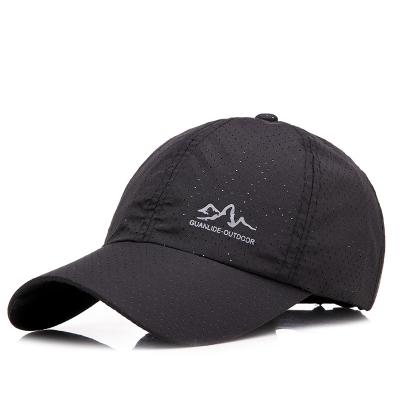 China Summer COMMON Hat Fashion Solid Baseball Cap Men Branded Snapback Hats For Women Dad Outdoor Quick-drying Ultrathin Hat for sale