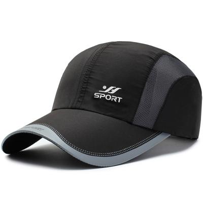 China JOINT Sports Men's Summer Hat Golf Women's Baseball Cap With Bone Adjustable Mesh Fast Dry Fishing Snapback Dad Hat Cap for sale