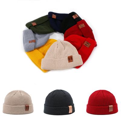 China Genuine fashion 8 COMMON colors beanies casual hat for men women warm solid hip-hop knitted silk beanie hat winter hat for sale