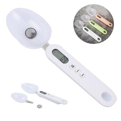 China Coffee Kitchen Scales Kitchen Coffee Digital Spoon Scale Doser Weighing Food Scale 500g/0.1g Gram Ingredient Scale Electric Spoon for sale