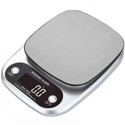 China WITH LID BSC305 Household Measures Kitchen Scales Weigh Electronic Food Jewelry Digital Coffee Scales 3-5kg/0.1g 10kg/1g for sale