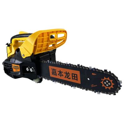 China 2500 0.9KW Gasoline Chainsaw 25.4cc Small Petrol Tree Cutting Machine for sale