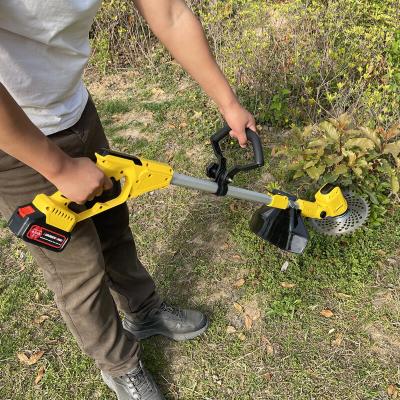 China 20V Electric Battery Powered Brush Grass Cutter Weed Cutter String Trimmer For Garden for sale