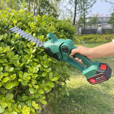 China Popular Garden Power Tools Pole Electric Garden Machine Cordless Hedge Trimmer With Battery for sale