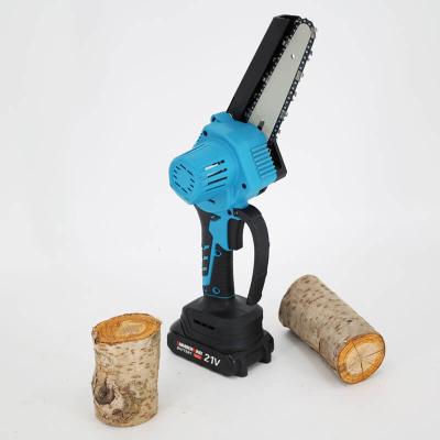 China China 6 Inch Battery Powered Tree Cutting Machine Chainsaw Wood Saw Machine for sale