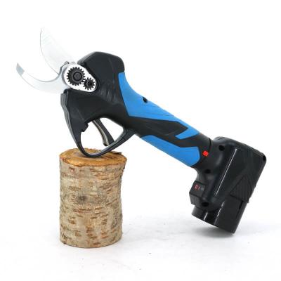 China Portable Garden Tool Brushless Motor 21V Portable Wireless Electric Power Shear Branch Pruner for sale