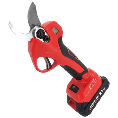 China Hot Sale Li-battery Cordless Hedge Shears Tree Pruning Shear Portable Wireless Electric Power Shear for sale