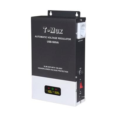 China SUITABLE for ALL HOME AND OFFICE APPLIANCES svc 500va ac voltage regulator automatic stabilizer for TV for sale