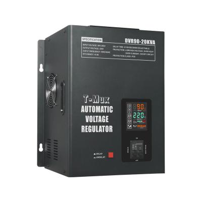 China SVC SAKO Input 20kva Single Phase 220V Wide Range Automatic Voltage Regulator for Home for sale