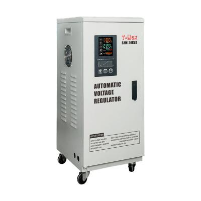 China SVC AVR single phase svc motor 20KVA servo automatic voltage regulator for sale