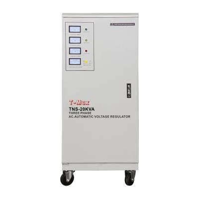 China SVC 3 Phase Voltage Stabilizer 20 KVA Voltage Stabilizer Voltage Regulator for sale