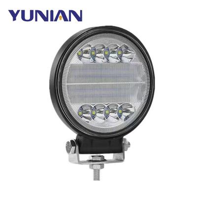 China Aluminum+PC Lens Car LED Work Light Bar Off Road 72W Combo Beam 4inch Extra Fog Light For SUV ATV Boat Tractor Working Lamp for sale