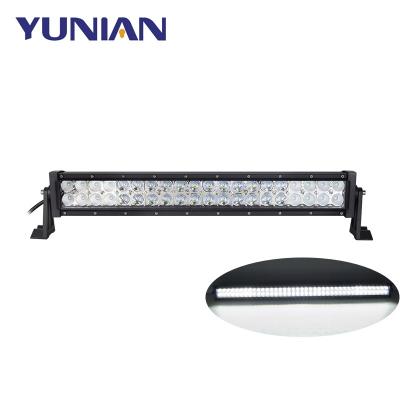 China 12 22 32 42 Aluminum 52 Inch 12V 24V Straight Bar LED Offroad Combo Motor LED Light Bar For 4x4 UAZ Truck ATV SUV Tractor Work Lamp for sale