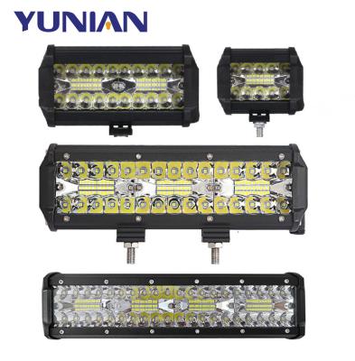 China Aluminum+plastic 4-20inch Combined LED Bar 12V 24V LED Light Bar/Work Light For Car Jeep Truck SUV ATV LED Light Bar Headlight for sale