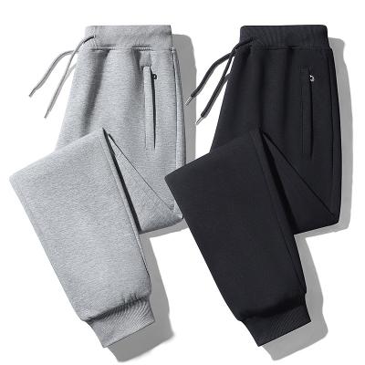 China new Anti-wrinkle cotton sports pants men's casual pants large size loose straight sweatpants pants for men for sale