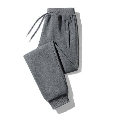 China Anti-wrinkle Package Feet Flat Feet Pants Joggers Multifunctional Men's Sweatpants Pants Waist for sale