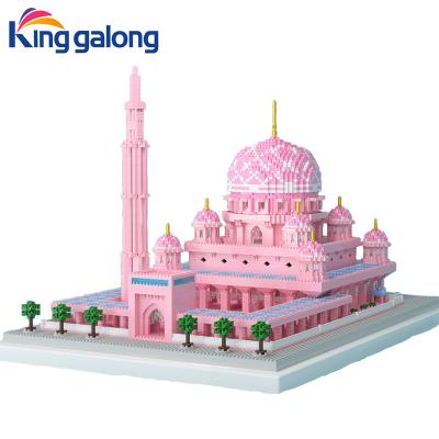 China 2022 Hot Selling World Famous Architectural Construction Toy Mosque Building Blocks Assemble Model Micro Building Block Toys For Kid Over 6 for sale