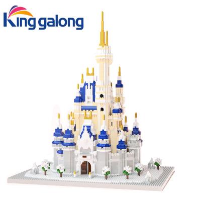 China Building Toy DIY Snow Castle 3D Model Architecture Building Blocks Adult Assembly Mini Building Blocks 4775PCS Toys Gift for sale