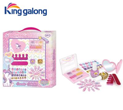 China New Arrivals Children Make Up Combination Safety Kids Cosmetics Beauty Set Multi Set Style Toys 26.5*30*4cm for sale