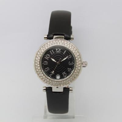 China Black Stainless Steel Case Ladies Fashion Watches 18 * 16.0mm Band for sale