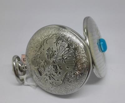 Cina Orologi da tasca d'argento classici per il quarzo degli uomini con modo della catena del pendente in vendita