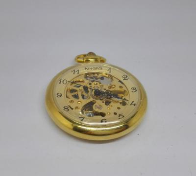 China Mechanical Skeleton Gold Pocket Watches Fashional Pendant Watch for sale