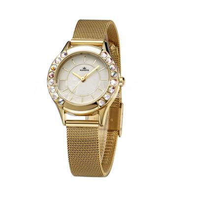 China Elegance Women Jewelry Watch / Stainless Steel Mesh Watches , Quartz Movement for sale