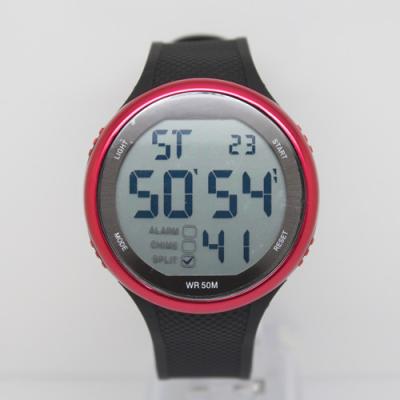 China Relojes militares de los más nuevos deportes superiores para los hombres, reloj de reloj electrónico de la alarma del cronómetro de Digitaces del cronógrafo en venta