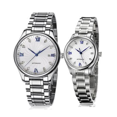 Chine Façonnez à acier inoxydable la montre-bracelet automatique de quartz, montre-bracelet de haute qualité de couples d'OEM, montre de promotion à vendre