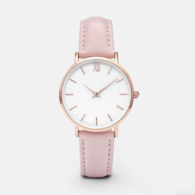 China Fancy Ladies Leather Quartz  Watch ,Ultra-thin Stainless Steel   Watch ,OEM Women Wrist Watches with Japan Movement for sale