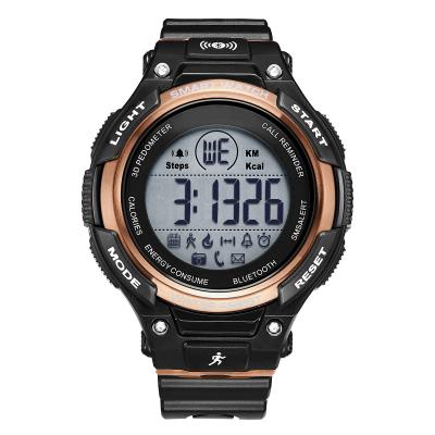 China Relógio de pulso do silicone dos homens, Smart Watch de Bluetooth, SmartWatch impermeável luxuoso, podômetro militar Smartwatch de Digitas à venda