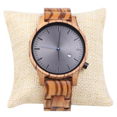 China Boyear Mens Stainless Steel Case Wooden Wrist Watch ,Ladies Fashion Dress Bamboo Watch OEM,Couple wrist watch for sale