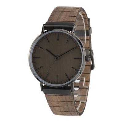 China Boyear Mens Stainless Steel Wooden Wrist Watch ,Ladies Fashion Dress Bamboo Watch OEM,Couple wrist watch for sale