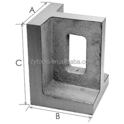 China Cast Iron Universal Straight Casting Angle Plate for sale