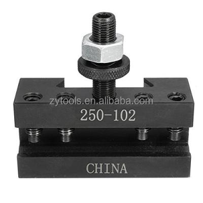 China Quick Change #2 Turning Cope Holder 250-102 For CNC Lathe Tool Kit Post Holder for sale