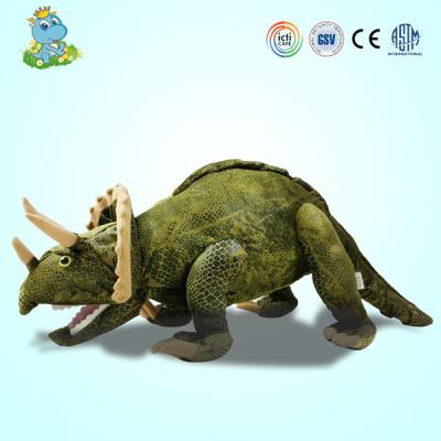 China Wholesale gift quality large size realistic dinosaur plush toy/toys/plushtoys stuffed animals for sale