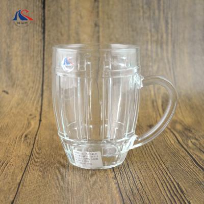 China Wholesale universal 540 550ml beer mug mug with handle drinkware HF25631-19K218 for sale