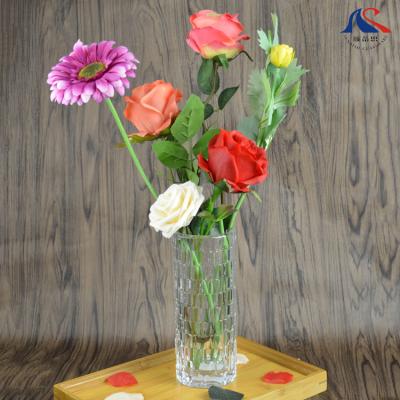 China New Arrival Modern Design Wholesale Decorative Glass Vase,Round Flower Stand for sale