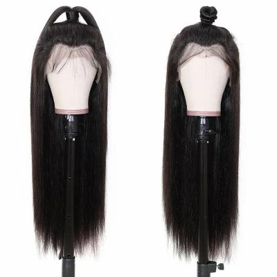 China Hd 360 Lace Frontal Wig Raw Indian Hair Straight Hair Align Virgin Cuticle Aligned Full Lace Front Wigs For Black Wom 613 Highlights for sale